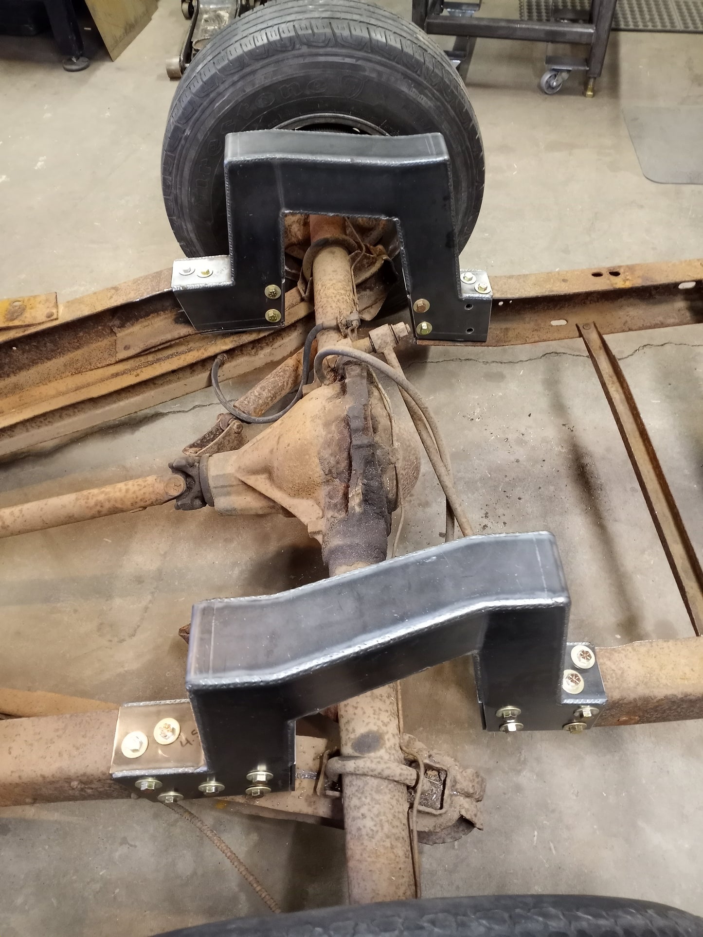 1963-1972 Chevy C10 Bolt In Frame Step Notch