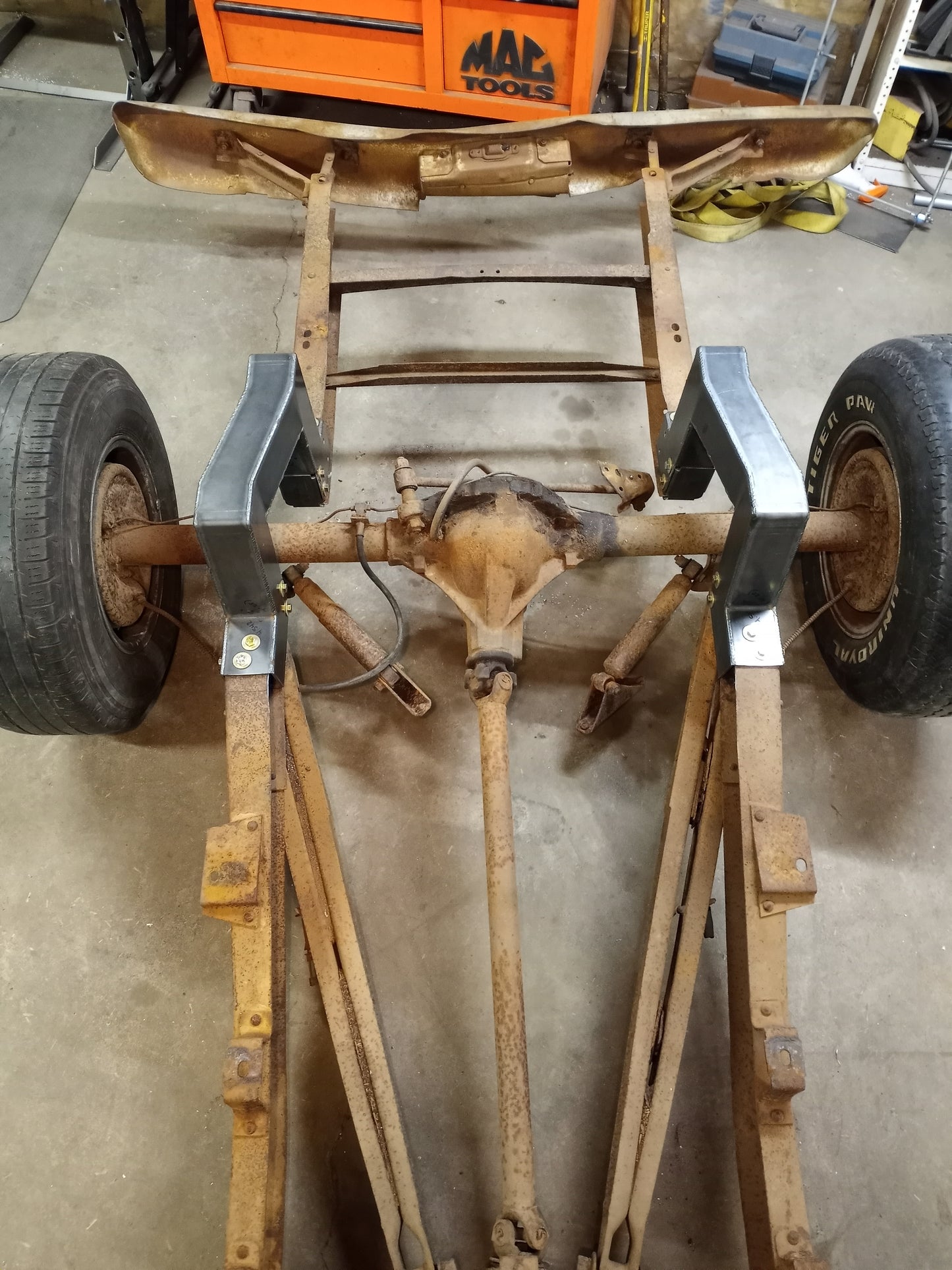 1963-1972 Chevy C10 Bolt In Frame Step Notch