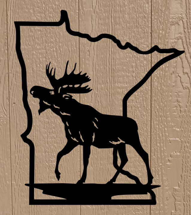 Minnesota Moose Outline